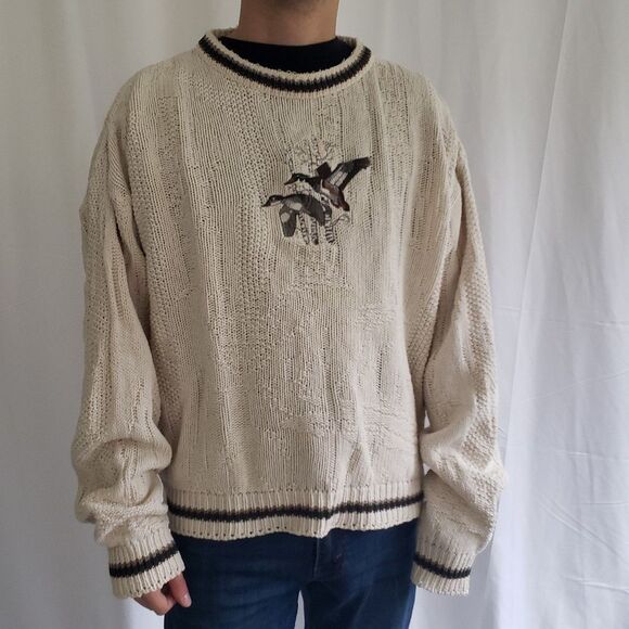 St. John's Bay Other - 90s St John's Bay Cotton Duck Sweater